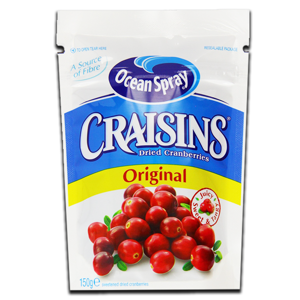 Ocean Spray craisins 150g Ocean Spray craisins 150g