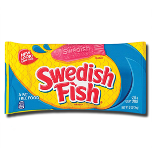 Swedish Fish Red Bag 56g