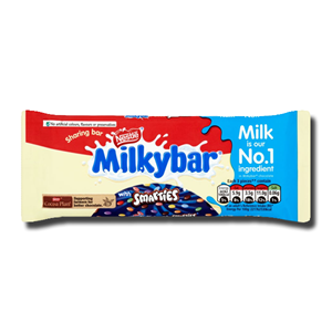 Nestlé Milkybar with Smarties 100g