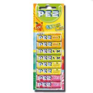 Pez Refill Fizzy Candies Fruit Mix 8's 68g