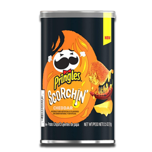 Pringles Scorchin Cheddar 71g Pringles Scorchin Cheddar 71g