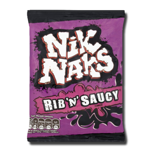 Nik Naks Rib N Saucy 30g