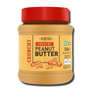 Heritage Crunchy Peanut Butter 340g