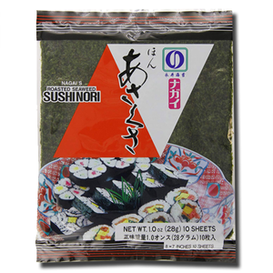 JHFOODS Sushi Nori 10's Roasted Seaweed 28g