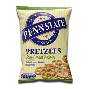 Penn State Pretzels Sour Cream Chive 175g Penn State Pretzels Sour Cream Chive 175g