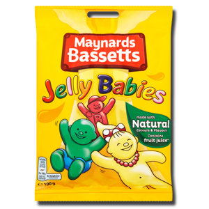 Bassetts Jelly Babies 190g Bassetts Jelly Babies 190g