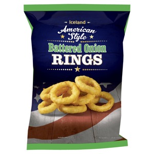 Iceland Battered Onion Rings 670g Iceland Battered Onion Rings 670g