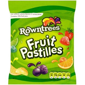 Rowntrees Fruit Pastilles 120g Rowntrees Fruit Pastilles 120g