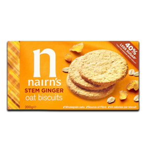 Nairn's Stem Ginger Oat Biscuits 200g