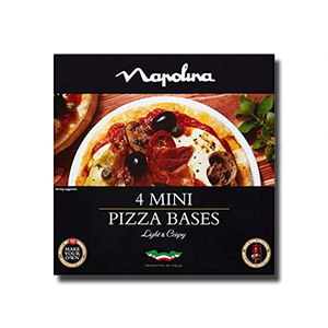 Napolina 4 Mini Pizza Bases