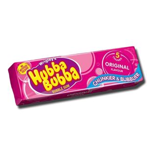 Wrigley's Hubba Bubba original Gum 35g Wrigley's Hubba Bubba original Gum 35g