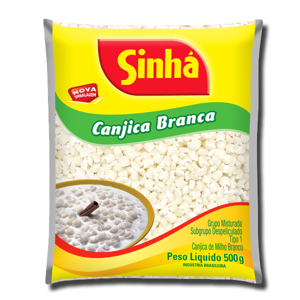 Sinhá Canjica Branca 500g