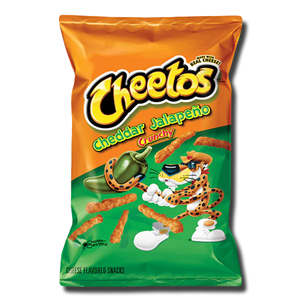 Cheetos Cheddar Jalapeño Crunchy 56.7g