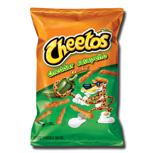 Cheetos Cheddar Jalapeño Crunchy 56.7g