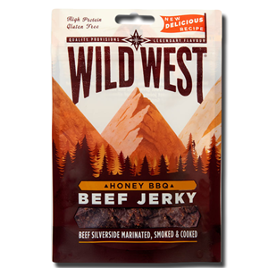 Wild West Beef Jerky Honey BBQ 25g