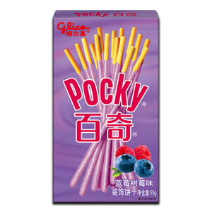 Glico Pocky Berries Flavour 55g Glico Pocky Berries Flavour 55g