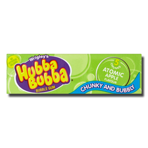 Wrigley's Hubba Bubba Atomic Apple 5' Wrigley's Hubba Bubba Atomic Apple 5'