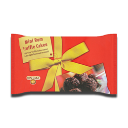 Dan Cake Mini Rum Truffle Cakes 140g