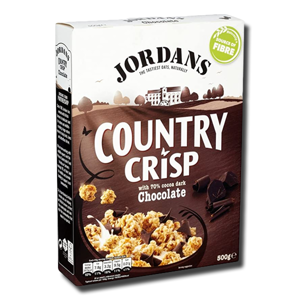 Jordans Country Crisp Dark Chocolate 500g Jordans Country Crisp Dark Chocolate 500g