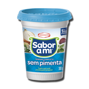 Sabor Ami Tempero Completo Sem Pimenta 300g Sabor Ami Tempero Completo Sem Pimenta 300g
