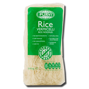 Purvi's Rice Vermicelli 200g Purvi's Rice Vermicelli 200g