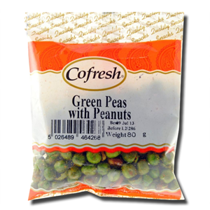Cofresh Green Peas & Peanuts 80g