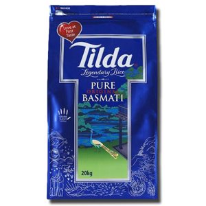 Tilda Pure Basmati Rice 20Kg Tilda Pure Basmati Rice 20Kg
