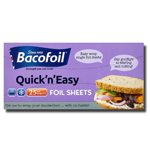 BacoFoil Foil Sheets 25'