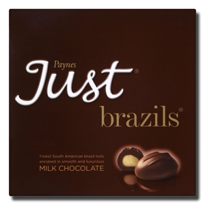 Paynes Just Brazils Milk Chocolate 180g