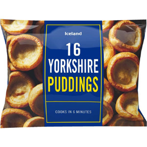 Iceland Yorkshire Puddings 20's 362g Iceland Yorkshire Puddings 20's 362g
