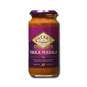 Patak's Tikka Masala Sauce Medium Hot 450g Patak's Tikka Masala Sauce Medium Hot 450g