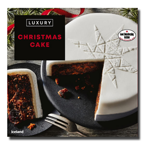 Iceland Luxury Christmas Fruit Cake 1Kg