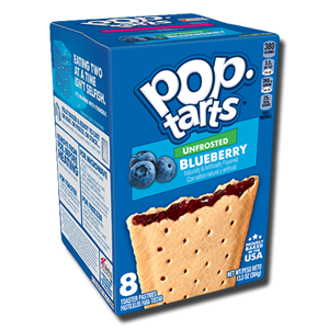 Kellogg's Pop Tarts Blueberry Unfrosted 8'