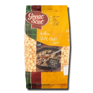 Great Scot Yellow Split Peas 500g Great Scot Yellow Split Peas 500g