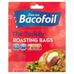 BacoFoil Turkey Roasting Bags Extra Large Size 45cmx55cm