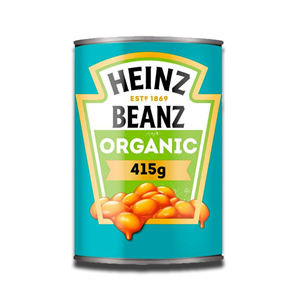 Heinz Beanz Baked Beans Organic 415g