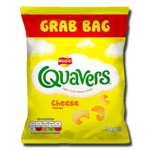 Walkers Quavers Cheese 34g Walkers Quavers Cheese 34g