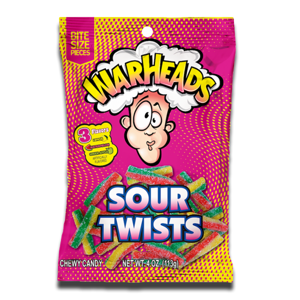 Warheads Sour Twists 113g