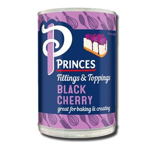 Princes Fruit Filling Black Cherry 410g