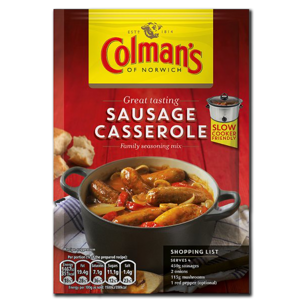 Colmans Sausage Casserole 39g Colmans Sausage Casserole 39g