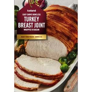 Iceland Turkey Breast Joint Wrapped in Bacon 1.15Kg