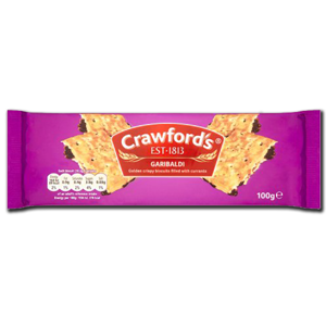 Crawfords Garibaldi 100g Crawfords Garibaldi 100g