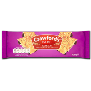 Crawfords Garibaldi 100g