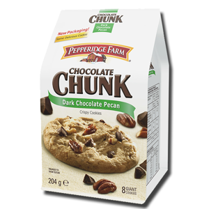 Pepperidge Farm Dark Chocolate Pecan Cookies 204g