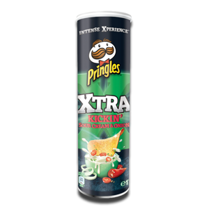 Pringles Xtra Sour Cream & Onion 175g Pringles Xtra Sour Cream & Onion 175g